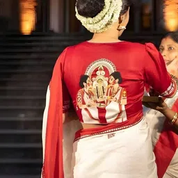 Cotify Ethnic Motifs Silk Blend Banarasi Saree image 4