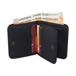 NICE PURSE Men Textured PU Two Fold Wallet image 3