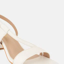 DressBerry PU Party Block Sandals image 5