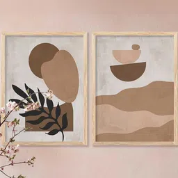 WALLLANE Brown Wood Wall Art-picture-15