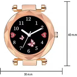 SZN Women Dial & Leather Straps Analogue Watch Fudedi Leather BlackSZNN36514433 image 2