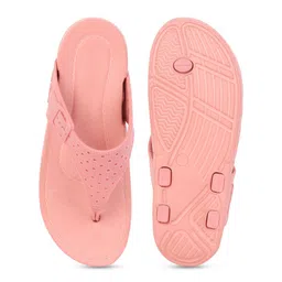 PENNEN Women Self Design Thong Flip-Flops image 2