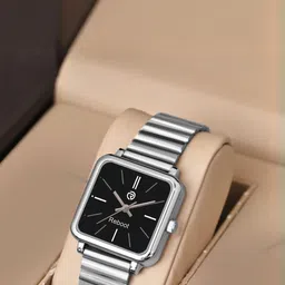REBOOT Men Dial & Stainless Steel Straps Watch New153_151 Black Designer Square image 5