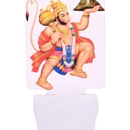 1ST TIME Red & White Printed Acrylic Rectangle Shaped Wall Lamp image 4