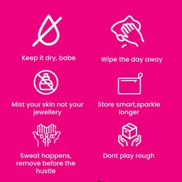 ToniQ Gold-Plated Rhinestone Studded L-Shaped Pendant With Chain image 2