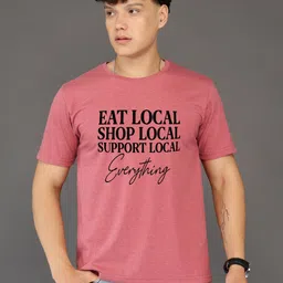 BRAWNY BATTLER Men Typography Printed Round Neck Cotton T-shirt-picture-10