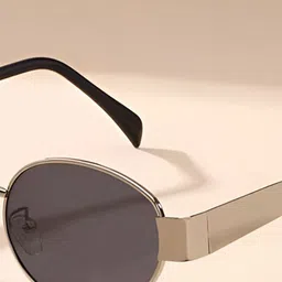 FUNGLASSES Unisex Round Sunglasses with UV Protected Lens 5888 image 4