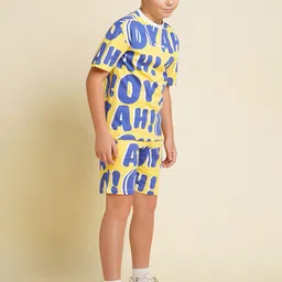 Jack & Jones Junior Boys Typography Printed Shorts image 3