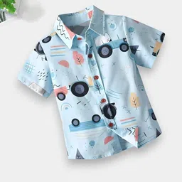 DUTT CREATION Pack of 2 Boys Printed Shirt image 4