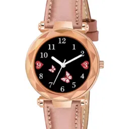 Miss Perfect Women Round Dial & Leather Textured Straps Analogue Watch LJ425-picture-33
