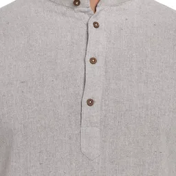 SKAVIJ Men Regular Pure Cotton Kurta with Pyjamas image 3