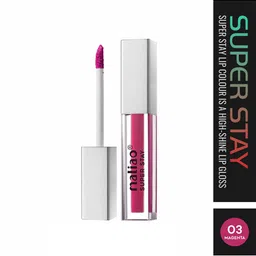 Maliao Super Stay Long Lasting Lipstick - 3.8 ml - Magenta 03-image-28