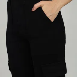 OMG CREATION Women Relaxed Fit High-Rise Mildly Distressed Stretchable Jeans image 2