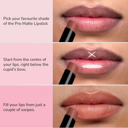 MILA BEAUTE Pro Matte Long Lasting Bullet Lipstick- 4.2 g - Begumjaan image 4