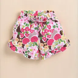 Biskid Pink Cotton Shorts-picture-54