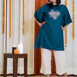 LetsDressUp Women Floral Printed Kaftan Kurta-picture-38