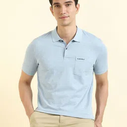 Allen Solly Men Printed Polo Collar Pockets T-shirt-picture-26