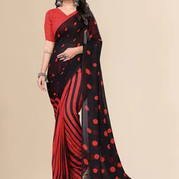 Moda Rapido Geometric Printed Saree-picture-26