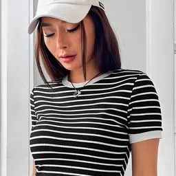 sollobell Striped Cotton Tank Crop Top-picture-37