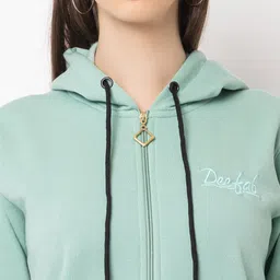 Deefab Women Hooded Sweatshirt image 4