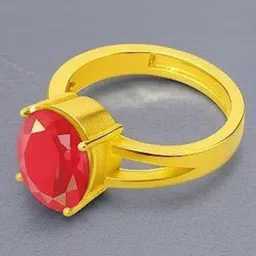 Fashionable Village Gold-Plated Artificial Stones Studded Ring-picture-11