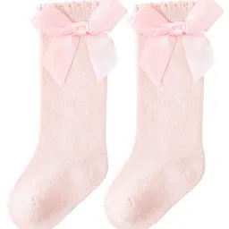 SYGA Kids Above Knee Length Cotton Socks-picture-28