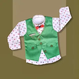 Qutie Ninja Boys Cotton Blend Suits image 3