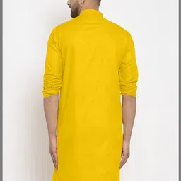 KRUDHA Men Thread Work Kurta image 5