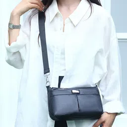 KPOP Women Solid Crossbody Casual Sling Bag-picture-24