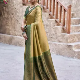 BerMondsey Designer Banarasi Silk Saree image 5