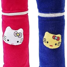 mw prints Soft Plush Baby Milk Feeding Bottle Cover With Easy To Hold Strap(130 ML-250 ML)-picture-22