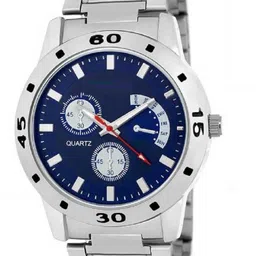 WATCHSTAR Men Dial & Stainless Steel Straps Analogue Watch Aveo steel BlueSZNN36514392-picture-30