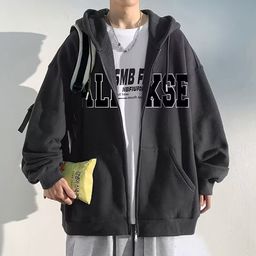 StyleCast x Revolte Men Printed Hooded Front-Open Sweatshirt-picture-49