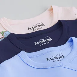 Hopscotch Boys Pack Of 3 Printed Cotton T-shirts-picture-19