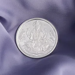 Zavya Goddess Laxmi 925 Sterling Silver Coin - 10 gm-picture-19
