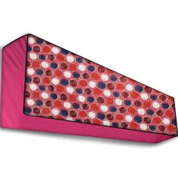 The Furnishing Tree Pink Printed Air Conditioner Cover image 4