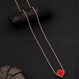 SZN Brass Gold-Plated Necklace image 2
