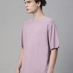 PRONK Men Drop-Shoulder Sleeves Pockets T-shirt image 3