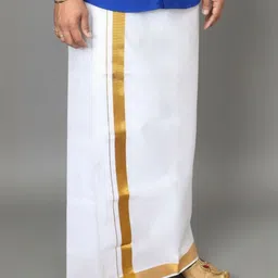 TUNI MANI Men Cotton Dhotis-image-91