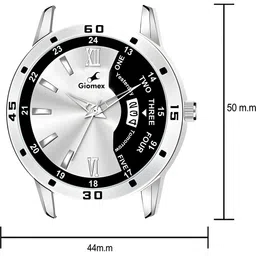 PERUCCI Men Dial & Stainless Steel Bracelet Style Straps Analogue Watch WATHBNFF8QUGWBTK image 3