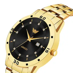 Abrexo Men Embellished Dial Analogue Watch Abx1326 image 3