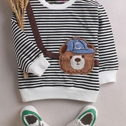 Hopscotch Boys Striped Sweatshirt-picture-37