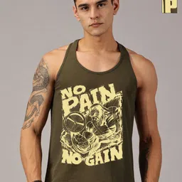 Rodzen Men Pack of 2 Graphic Printed Round Neck T-shirts-image-11