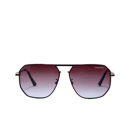 HASHTAG EYEWEAR Unisex Oversized Sunglasses with Polarised & UV Protect Lens SGHT54_07_C3 image 2