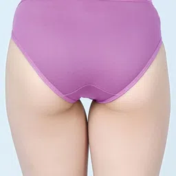 SHYAM SONS FLAIR Pack Of 3 Mid-Rise Anti Bacterial Bikini Briefs image 5