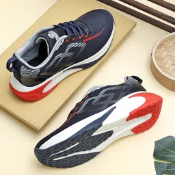 SCHOOZI Men Mesh Running Non-Marking Shoes-picture-26