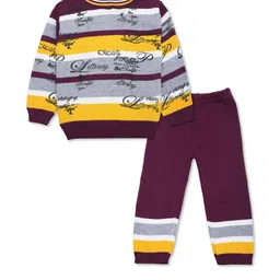 Rebiva Unisex Purple Clothing Set-picture-43
