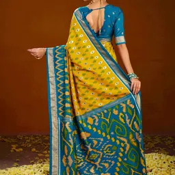 TIRA Ethnic Motifs Silk Blend Saree image 5