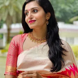 Aldwych Women Woven Design Zari Silk Blend Banarasi Saree image 2