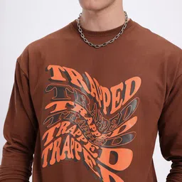 glitchez Cozy Knits Typo Print Sweatshirt image 5